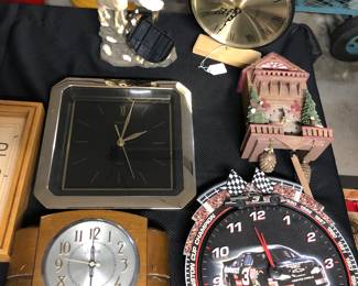 A wide variety of clocks