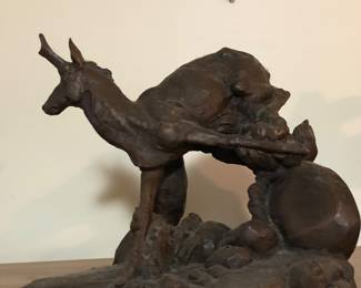 Wildlife Bronze: Elk