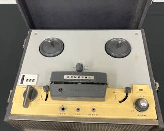 Vintage Concord Reel to Reel Tape Player