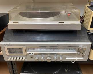 Vintage Stereo Receivers and Turn Tables