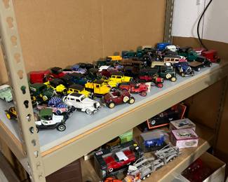 Die cast car collection 