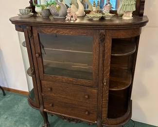 Antique Curio Cabinet.