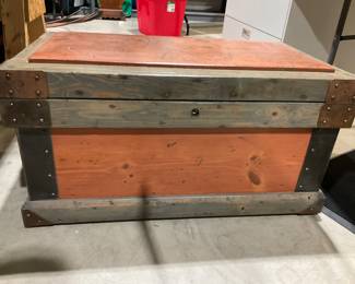 Refinished tool box.