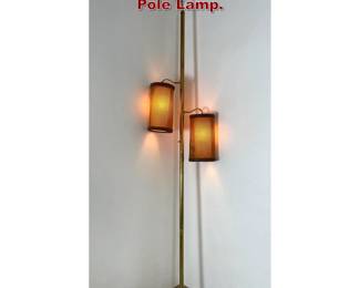 Lot 400 Mid Century Modern Tension Pole Lamp. 