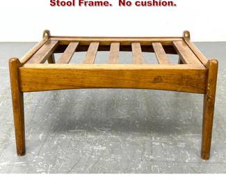 Lot 299 Pearsall attributed Ottoman Foot Stool Frame. No cushion. 