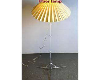 Lot 489 Vintage Adjustable Umbrella Shade Floor lamp