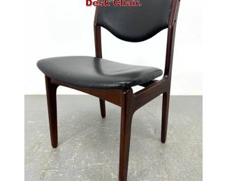 Lot 533 Danish Modern Rosewood Desk Chair.