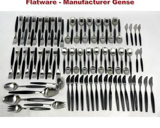 Lot 74 88 pcs Gense 188 Stainless steel Flatware  Manufacturer Gense