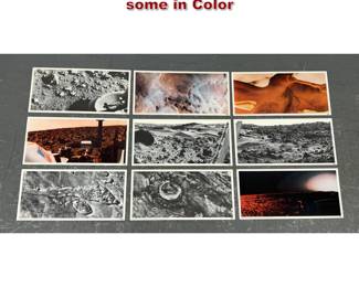 Lot 149 Viking I image prints from NASA. some in Color 