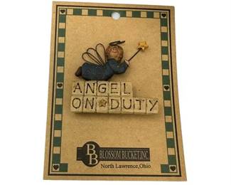 Lot 31   0 Bid(s)
Blossom Bucket Angel on Duty Pin