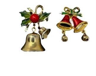 Lot 24   0 Bid(s)
Two Enamel Christmas Bell Pins