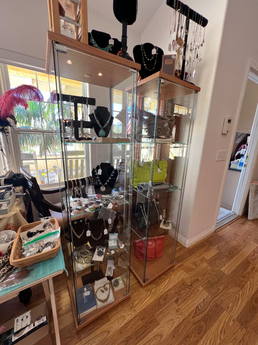 Brighton, Lia Sophia,  purses consist of Coach, Furla and Michael Kors. 