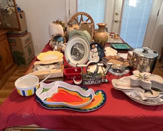 Plates, , Yankee candle accessories, vases, ice bucket, and more. 