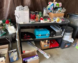 More Christmas items, steamer, recordable CD’s and DVD’s, new 40th party decorations, and binders. 