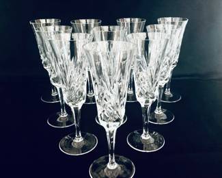 CHERRYWOOD CHAMPAGNE FLUTES