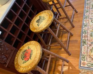 Plates Horn Exclusive Barstools