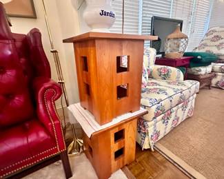 Pair of Stickley Cherry End Tables Arts & Crafts