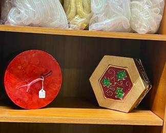 Rope Ribbon, Gift Boxes, Candlestick, Metal Tray/Basket