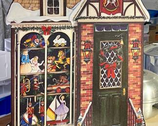 Vintage Byer’s Choice Carolers Scenery