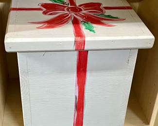 Painted Wooden Gift Box 