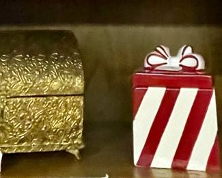 Chest, Cookie Jar, Stemware