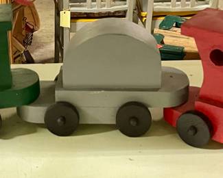 Hand-Made/Painted Train