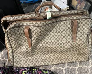 Vintage Gucci suitcase