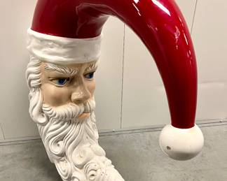 Amazing vintage large Santa 