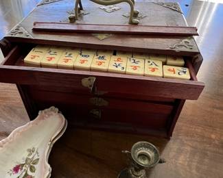 Antique Mahjong Set, Circa. 1900