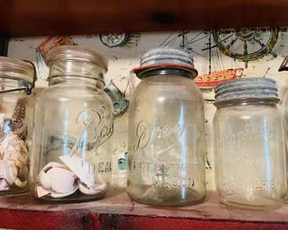 Vintage jars