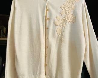 Vintage beaded sweater 