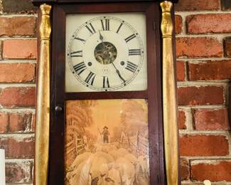 Antique mantle clock 