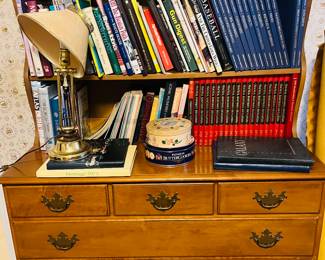 Vintage Conant Ball maple hutch 