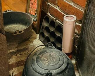 Unique cast iron vintage pieces