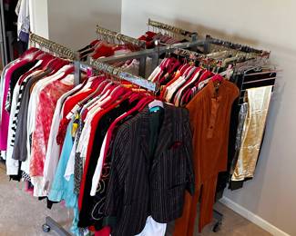 Well preserved Vintage 80’s-2000’s Clothing in various sizes.
