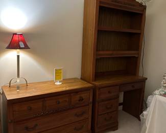 Youth vintage  Dresser
 with Desk/hutch $200