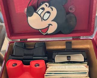 Mickey radio & view masters 