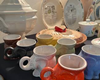 Ceramics. Vintage GOP cups