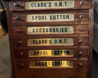 REPRODUCTION spool cabinet