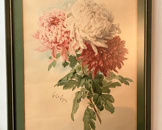 Vintage framed prints