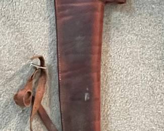 Vintage leather rifle holder/case