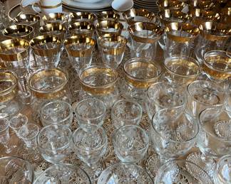 Vintage stemware 