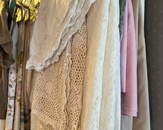 Vintage table linens 