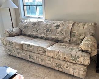 Palm Tree Sofa                                                                                             L 79”
D 37” General 
D 20” Seating 
H 34” General 
H 18” Seating                                                                                             Like It? Purchase Now 