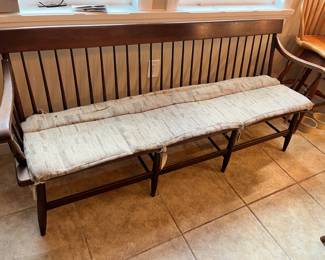 Early Shaker Style Spindle Back Deacon's Bench                                         Like It? Buy it Now