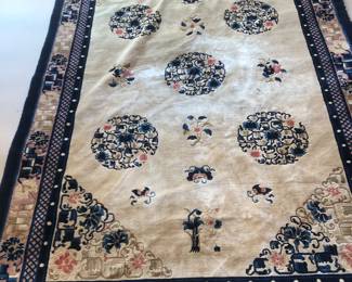 Chinese silk Peking Rug