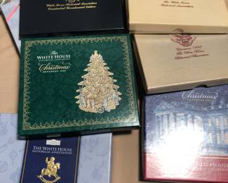 White House Annual ornaments