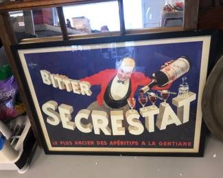Vintage advertising art 
