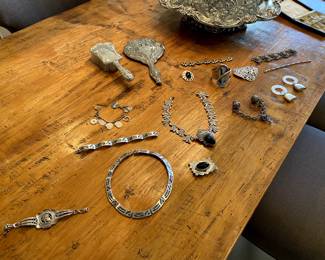 Mexican Sterling jewelry.... more pictures of other pieces to come