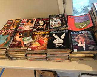 VIntage Playboy Magazines